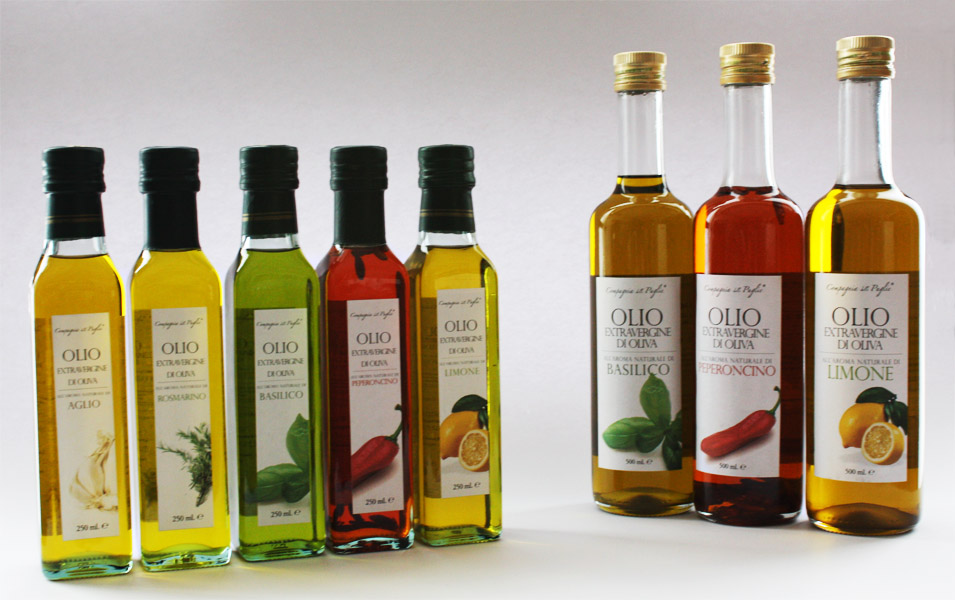 Flavored With Olive Oil Linea Olio aromatizzato